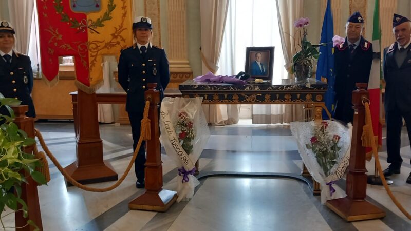 Frascati, ricordo in memoria del senato Astorre in aula consiliare con molte visite dei cittadini, amici e politici