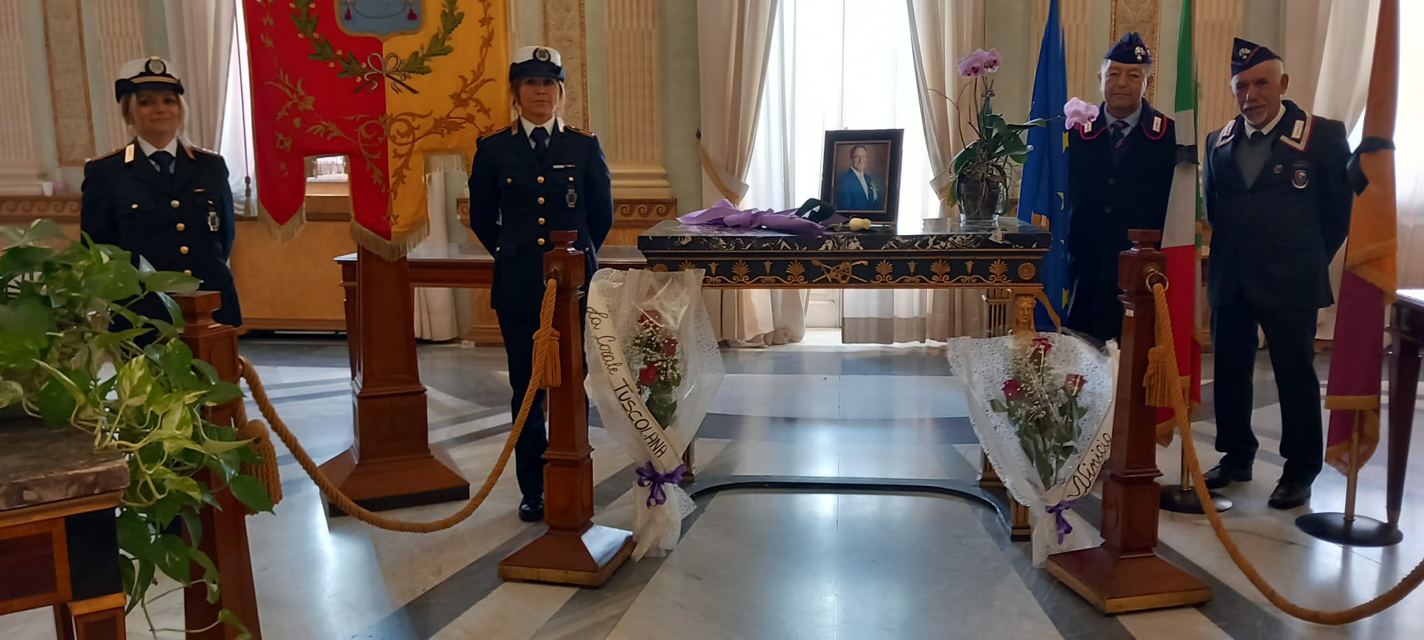 Frascati, ricordo in memoria del senato Astorre in aula consiliare con molte visite dei cittadini, amici e politici