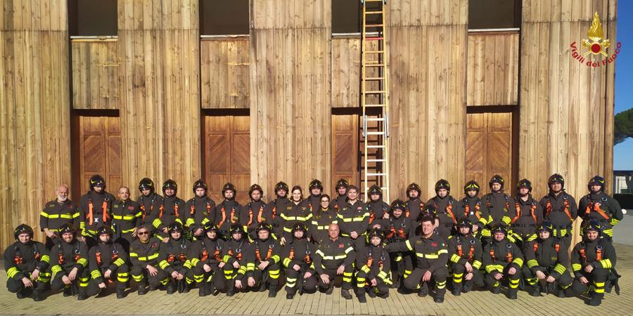 Capannelle, terminato il corso per Allievi Vigili Volontari organizzato dal comando provinciale Roma