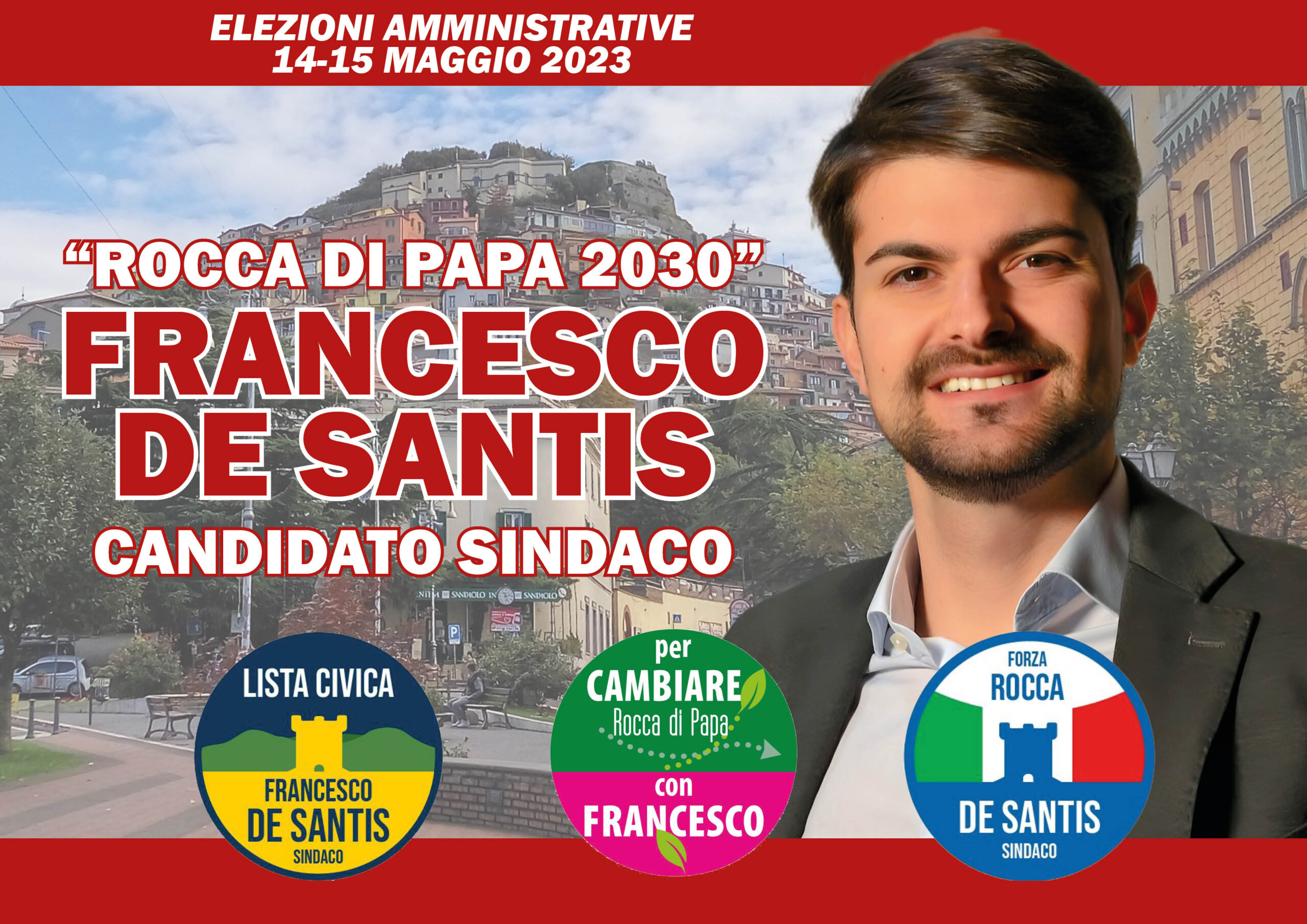 Rocca di Papa 2030: Con Francesco De Santis candidato sindaco