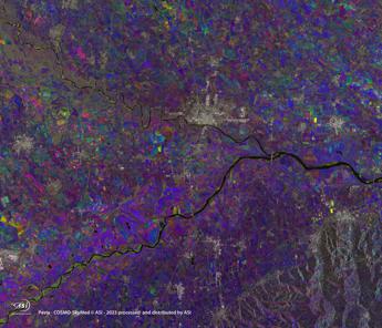 Asi su allarme siccità: “Po osservato speciale dei satelliti Cosmo-SkyMed”