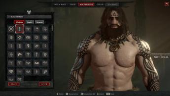 Diablo IV, un video sulla personalizzazione degli eroi del gioco