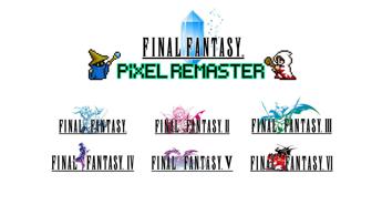 Final Fantasy Pixel Remaster, i primi sei episodi della saga su PS4 e Switch