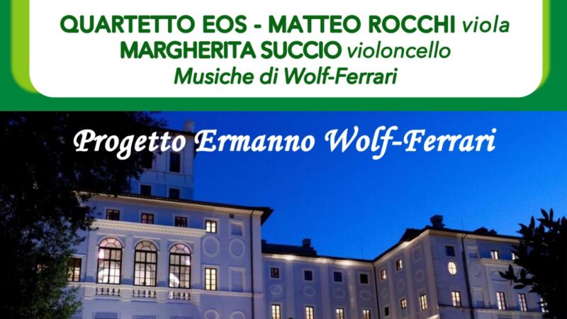 Ariccia: Ermanno Wolf-Ferrari a Palazzo Chigi