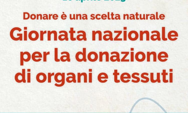 Frascati: 16 aprile, Giornata nazionale per la donazione di organi e tessuti. Attiva la campagna “Dichiara il tuo sì in Comune”