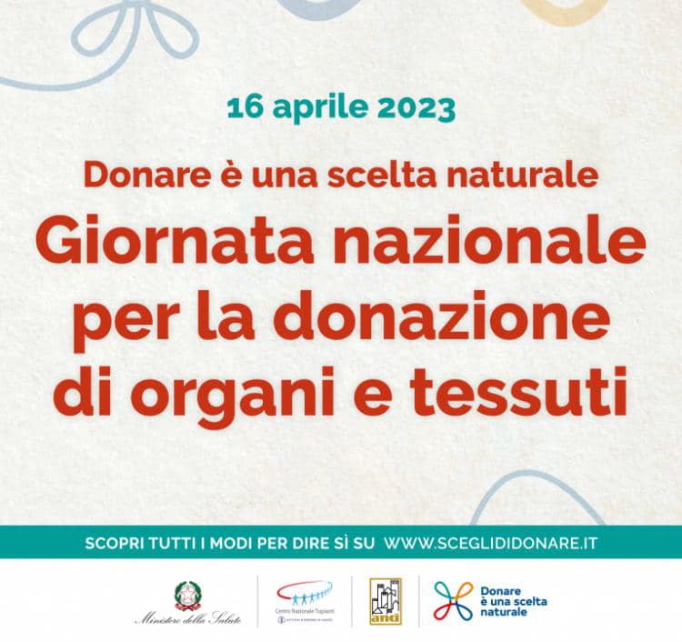 Frascati: 16 aprile, Giornata nazionale per la donazione di organi e tessuti. Attiva la campagna “Dichiara il tuo sì in Comune”