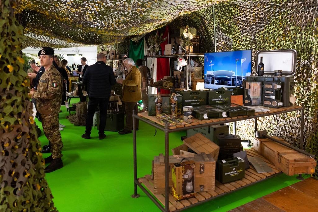 Verona, aperto il Vinitaly 2023. PRESENTI I PRODOTTI A MARCHIO “ESERCITO 1659” E STABILIMENTO CHIMICO FARMACEUTICO MILITARE