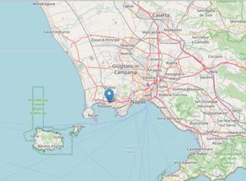 Terremoto oggi a Napoli, scossa di magnitudo 3.4 in zona Campi Flegrei