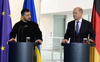 Ucraina, Zelensky a Berlino: “Vogliamo fine guerra, ma con pace giusta”