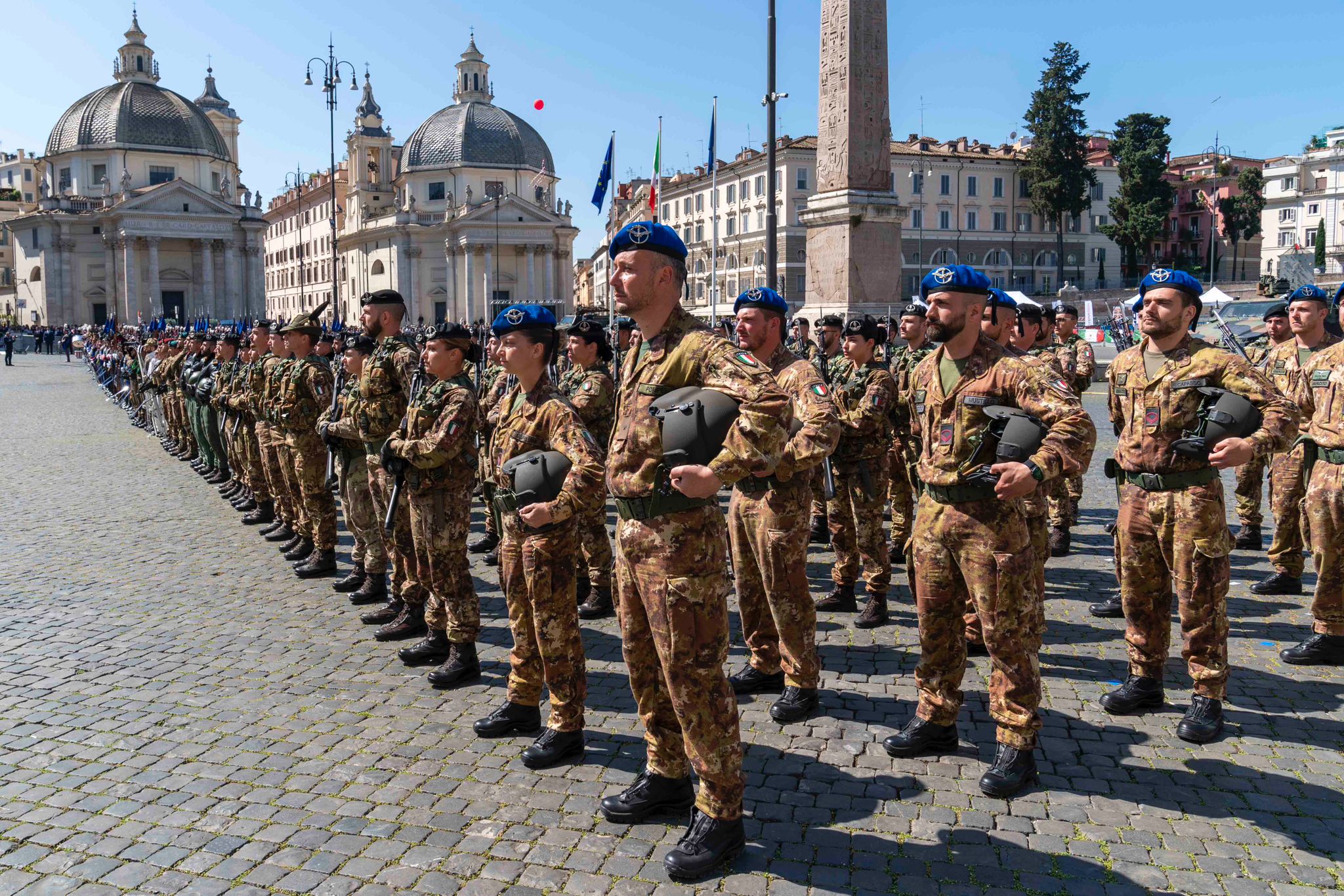 Roma, si festeggiano i 162 anni dell’Esercito italiano