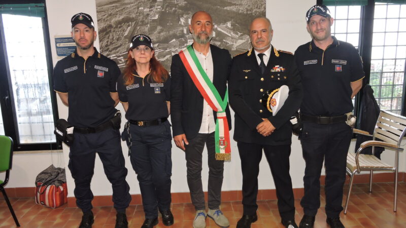 Rocca di Papa, primo giorno da sindaco per Massimiliano Calcagni