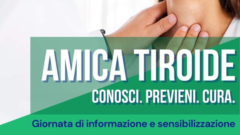 Velletri – Giornata d’ informazione e sensibilizzazione sulle malattie tiroidee. L’iniziativa il 20 maggio 2023