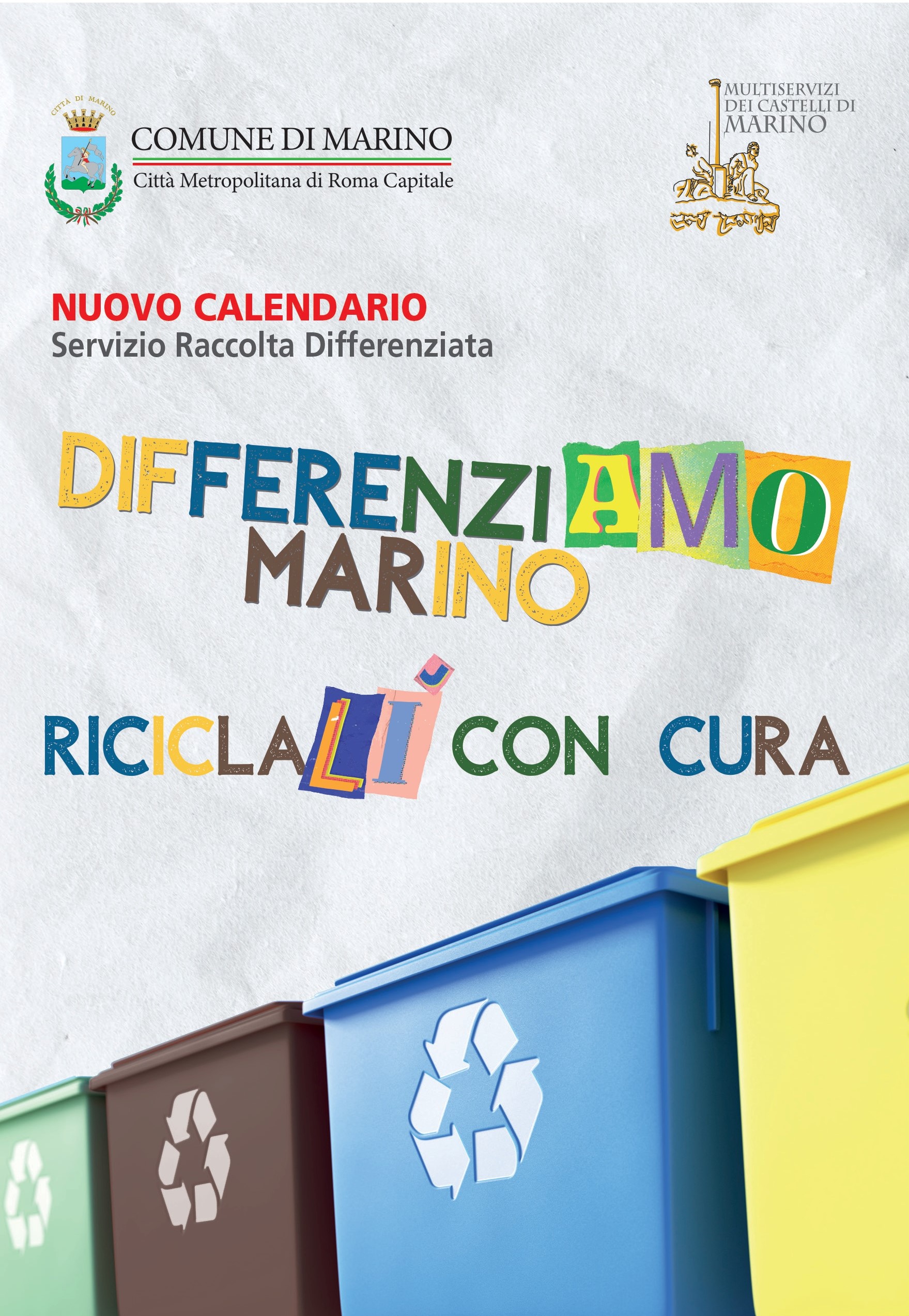 Marino: raccolta differenziata, il nuovo calendario