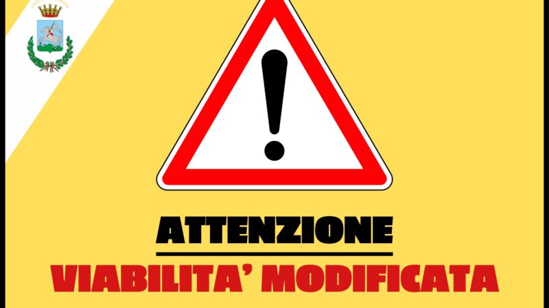 Marino: modifica viabilità il 15 maggio 2023 dalle 9 alle 12