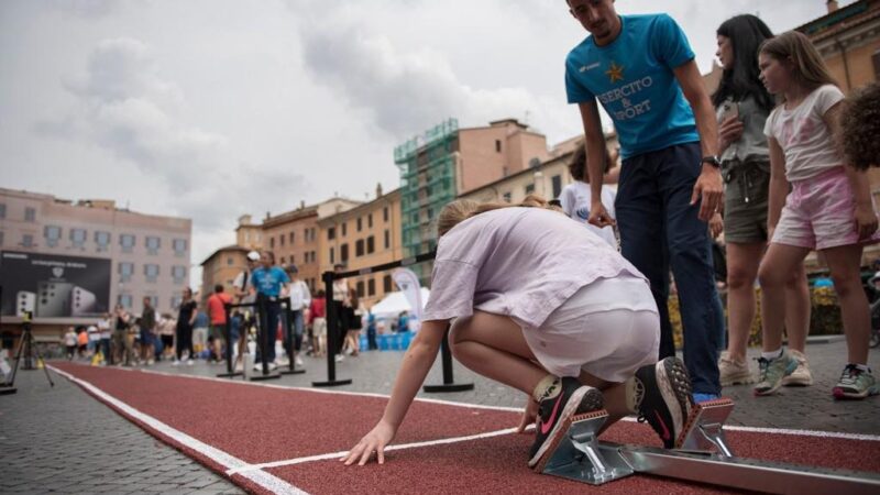 Roma, esercito e sport in piazza: un binomio vincente