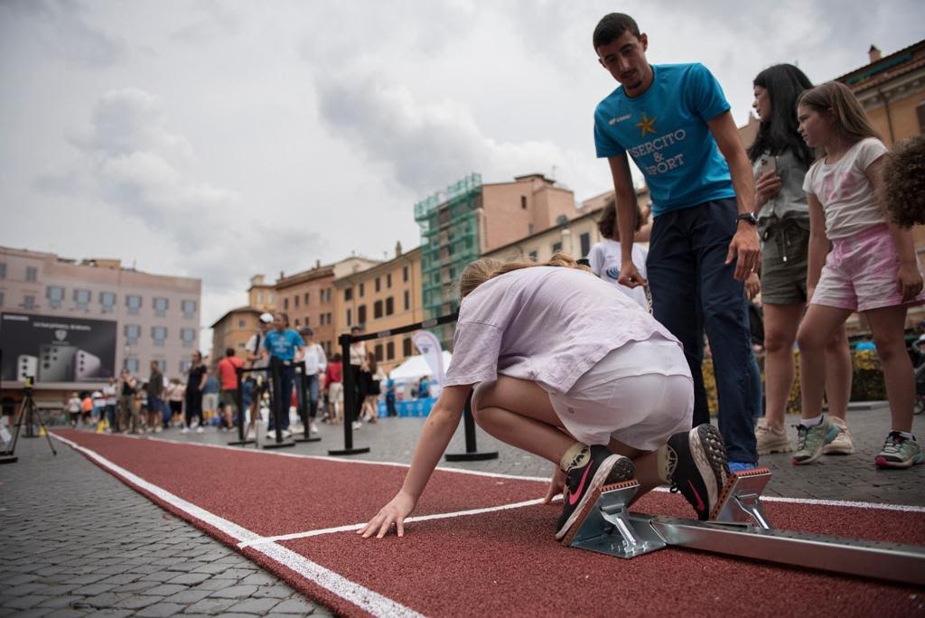 Roma, esercito e sport in piazza: un binomio vincente