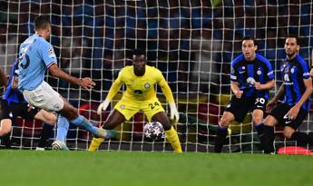 Manchester City-Inter 1-0, nerazzurri k.o. in finale Champions League