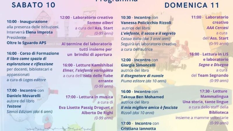 Rocca Priora, secondo Festival della letteratura per ragazzi: riflettori accesi su Rocca Priora