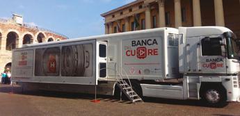 ‘Truck tour Banca del cuore’, riparte maxi campagna di prevenzione