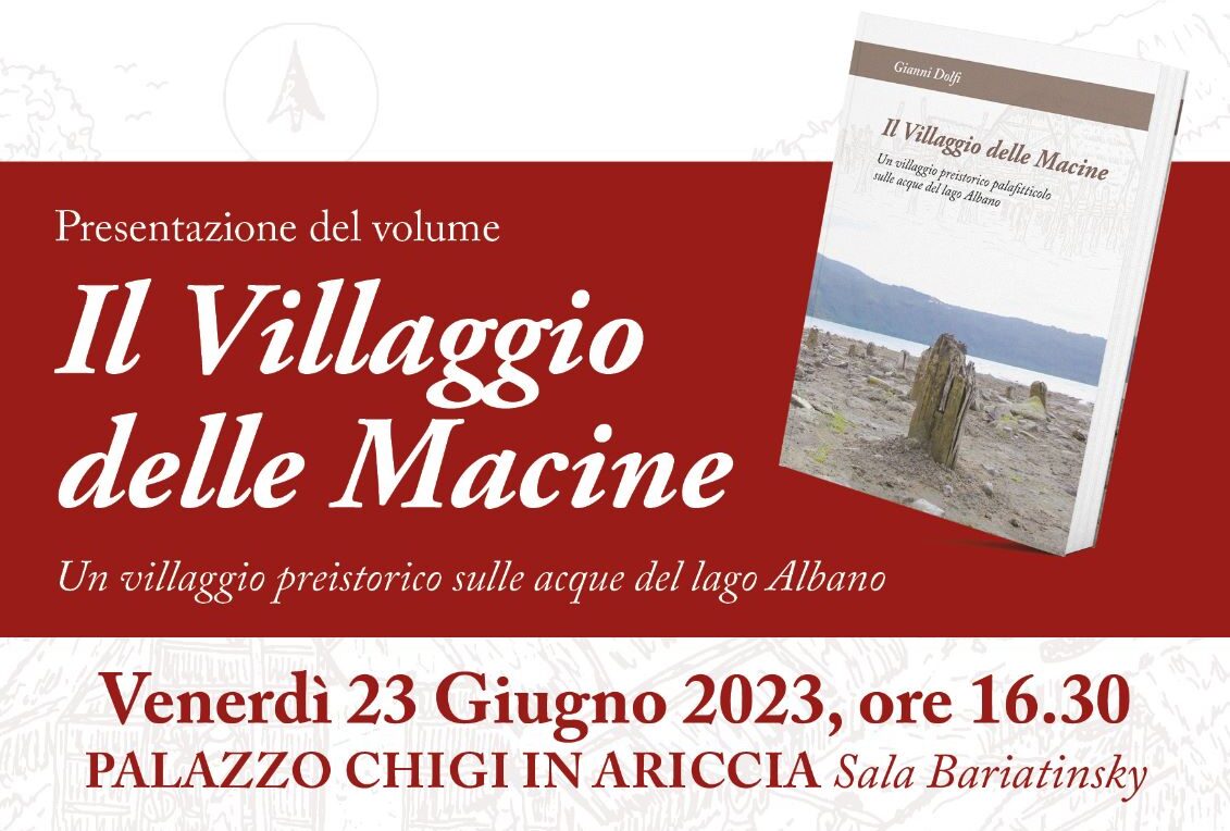 Ariccia, lo scrittore Gianni Dolfi presenta “Il Villaggio delle Macine”