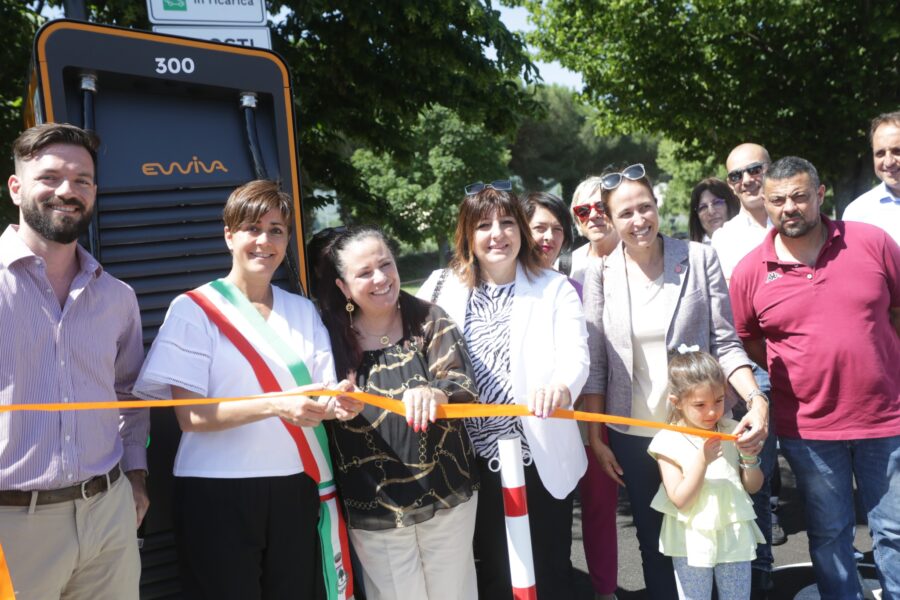 San Cesareo, la ricarica ultra-veloce per veicoli elettrici Ewiva