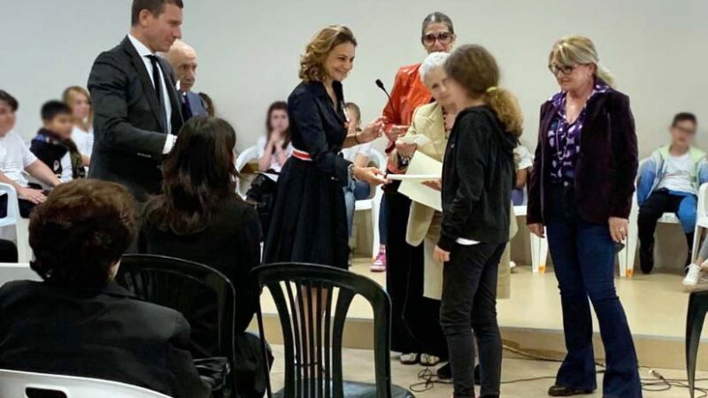 Colonna, Premio culturale scolastico “Tiberio Gulluni” alle ragazze e ragazzi della scuola media