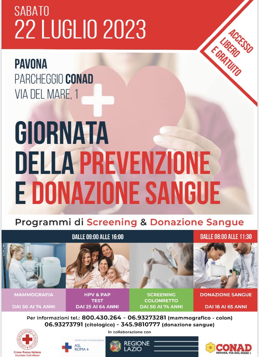 Asl Roma 6, proseguono le giornate dedicate agli screening oncologici