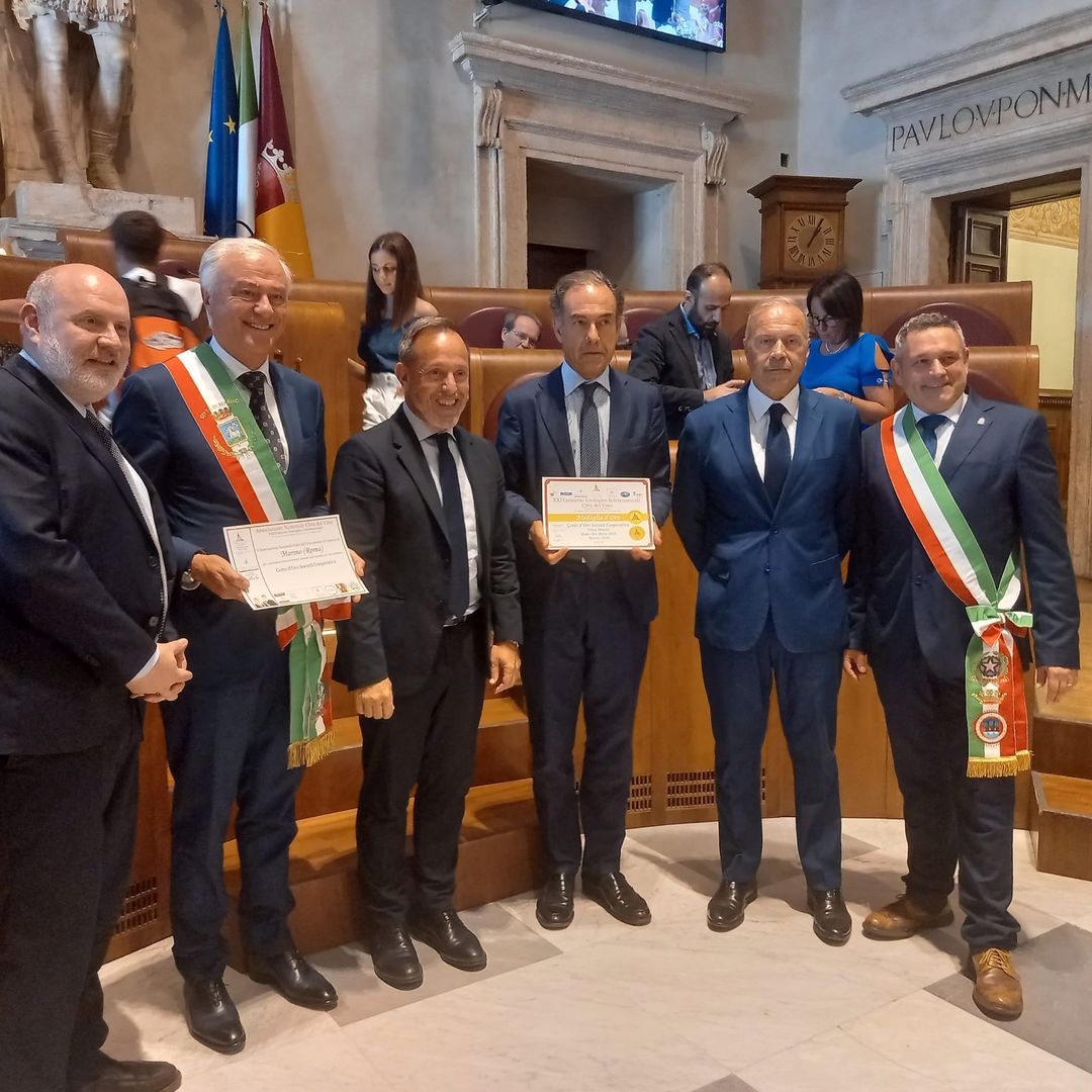 Marino premiato al XXI concorso enologico internazionale per i risultati della Gotto d’Oro