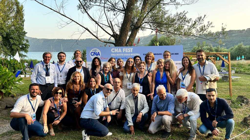 Castel Gandolfo, grande partecipazione e opportunità di relazioni al CNA Fest del 20 luglio