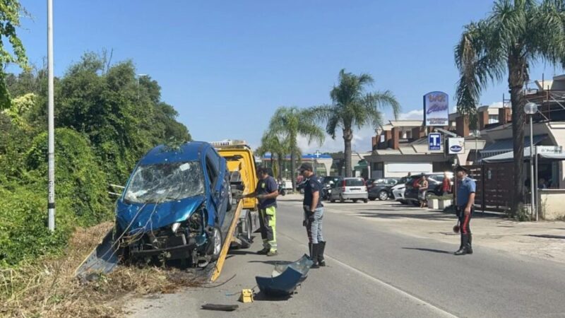 Anzio, doppio incidente su via Ardeatina:  coinvolto Carabiniere impegnato nei rilievi