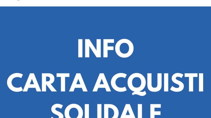 Genzano, INPS ha trasmesso al Comune la lista dei beneficiari con il codice identificativo Carta PostePay associato