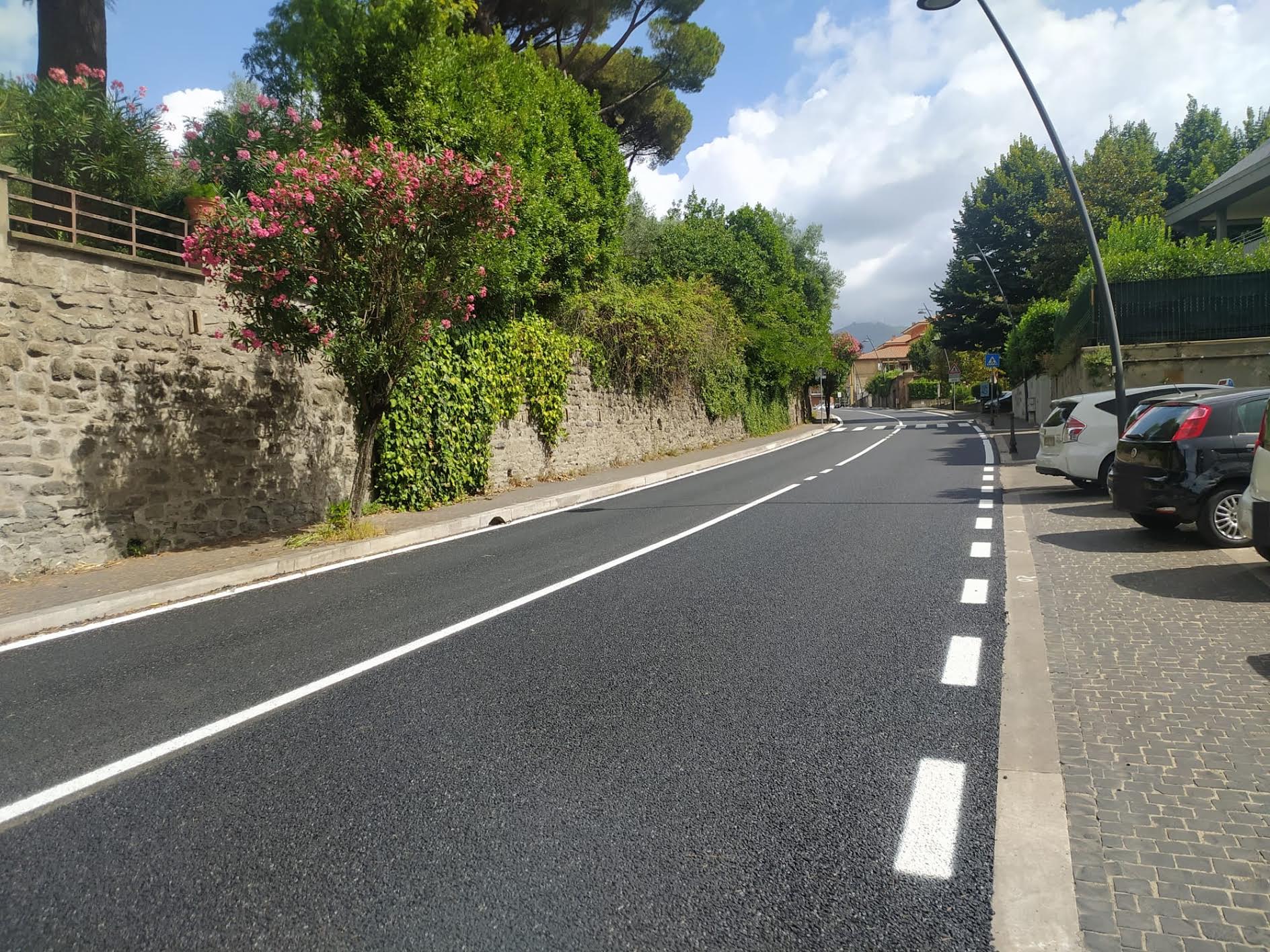 Grottaferrata, Strade: asfalto ripristinato su via XXV Luglio e via della Costituente