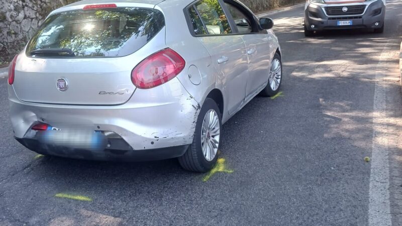 Rocca di Papa, investita una donna anziana in via Madonna del Tufo trasportata in codice rosso al Noc