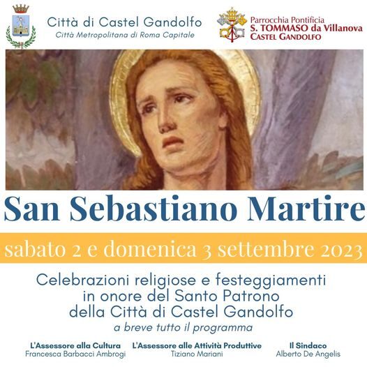 Castel Gandolfo, fervono i preparativi per la Festa del Santo Patrono: San Sebastiano Martire