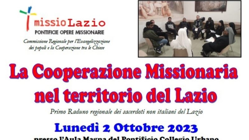 Albano, il 2 ottobre a Roma il primo raduno regionale dei sacerdoti non italiani del Lazio