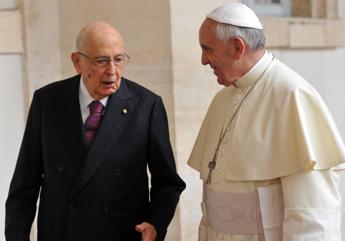 Giorgio Napolitano, Papa Francesco: “Ho apprezzato sua umanità e lungimiranza”