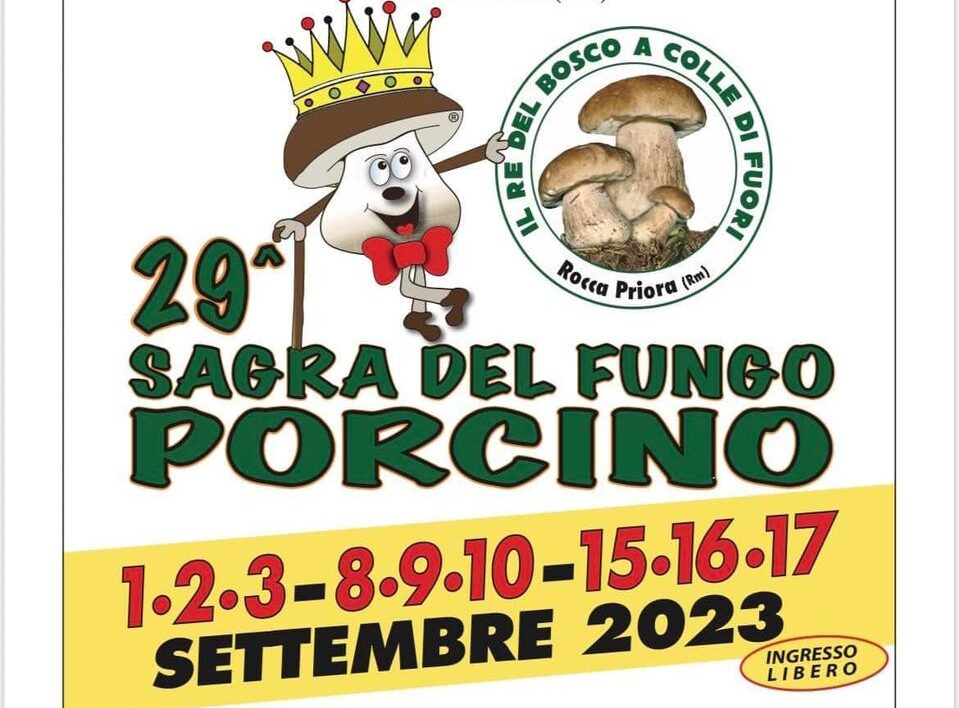 Rocca Priora, settembre in festa: Sagra del porcino e “Serate sotto al Castello”