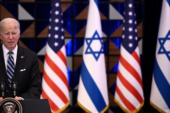 Biden in Israele: “Aiuti per 100 milioni a Gaza. Strage ospedale colpa di Hamas”