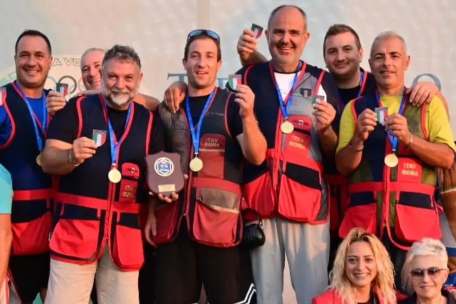 Marino, Giorgio Bartolozzi vince il titolo a squadre nel tiro a volo