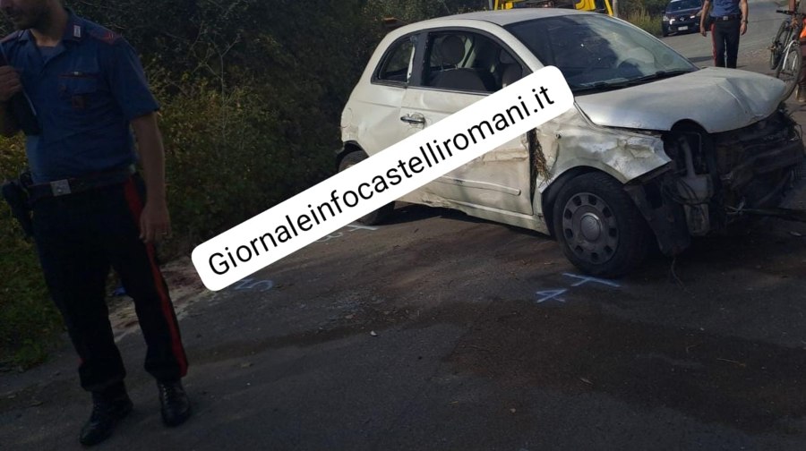 Lanuvio, avvenuto un tragico incidente stradale