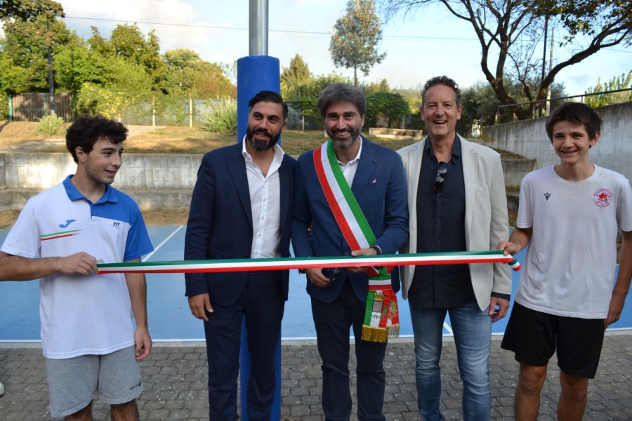 Grottaferrata, incontro con i cittadini e inaugurazione aree sport