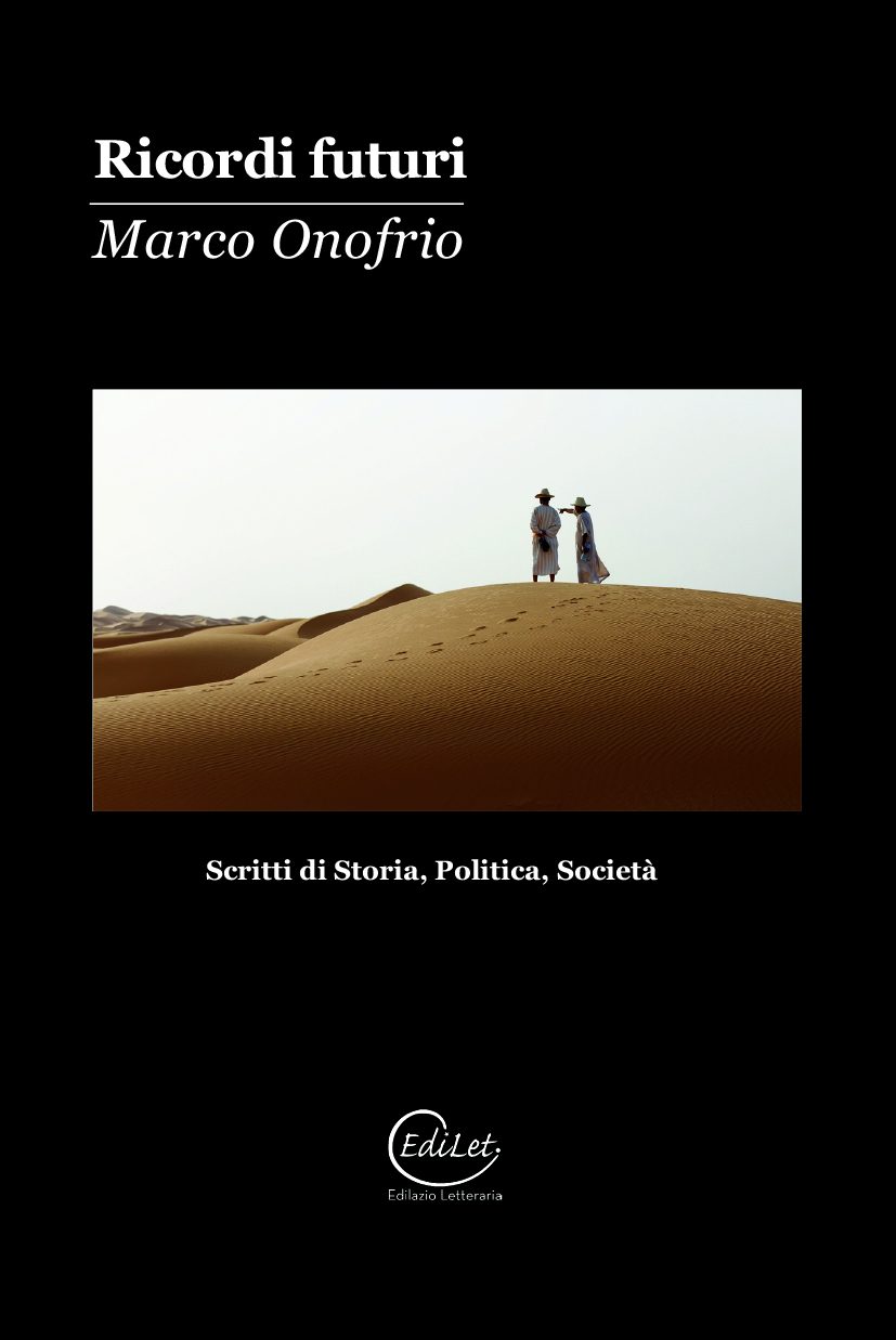 In libreria il quarantunesimo libro dello scrittore castellano Marco Onofrio: “Ricordi futuri”