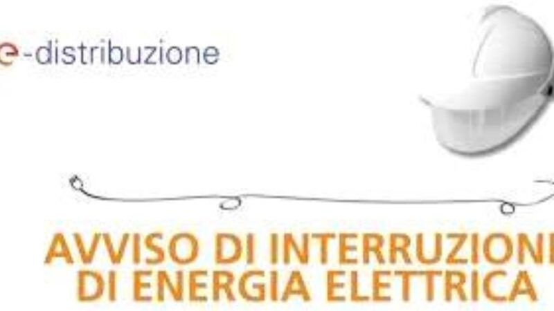 Torvaianica, avviso urgente interruzione energia elettrica