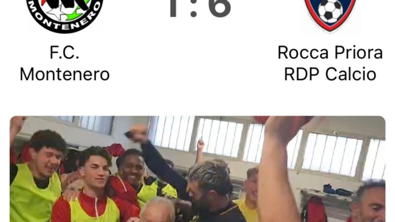 Rocca Priora-Rocca di Papa, trionfo in Coppa Italia della squadra di calcio