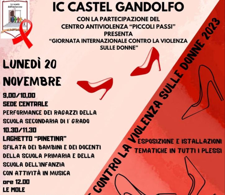 Castel Gandolfo, in programma due giornate sulla violenza di genere