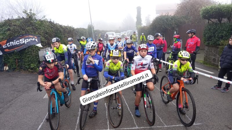 Rocca di Papa, campionati regionali di ciclocross: ottime prestazioni della Castelli Romani Cycling