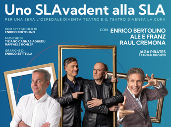 Bertolino, Ale&Franz e Raul Cremona in scena al Niguarda per il Centro Nemo Milano