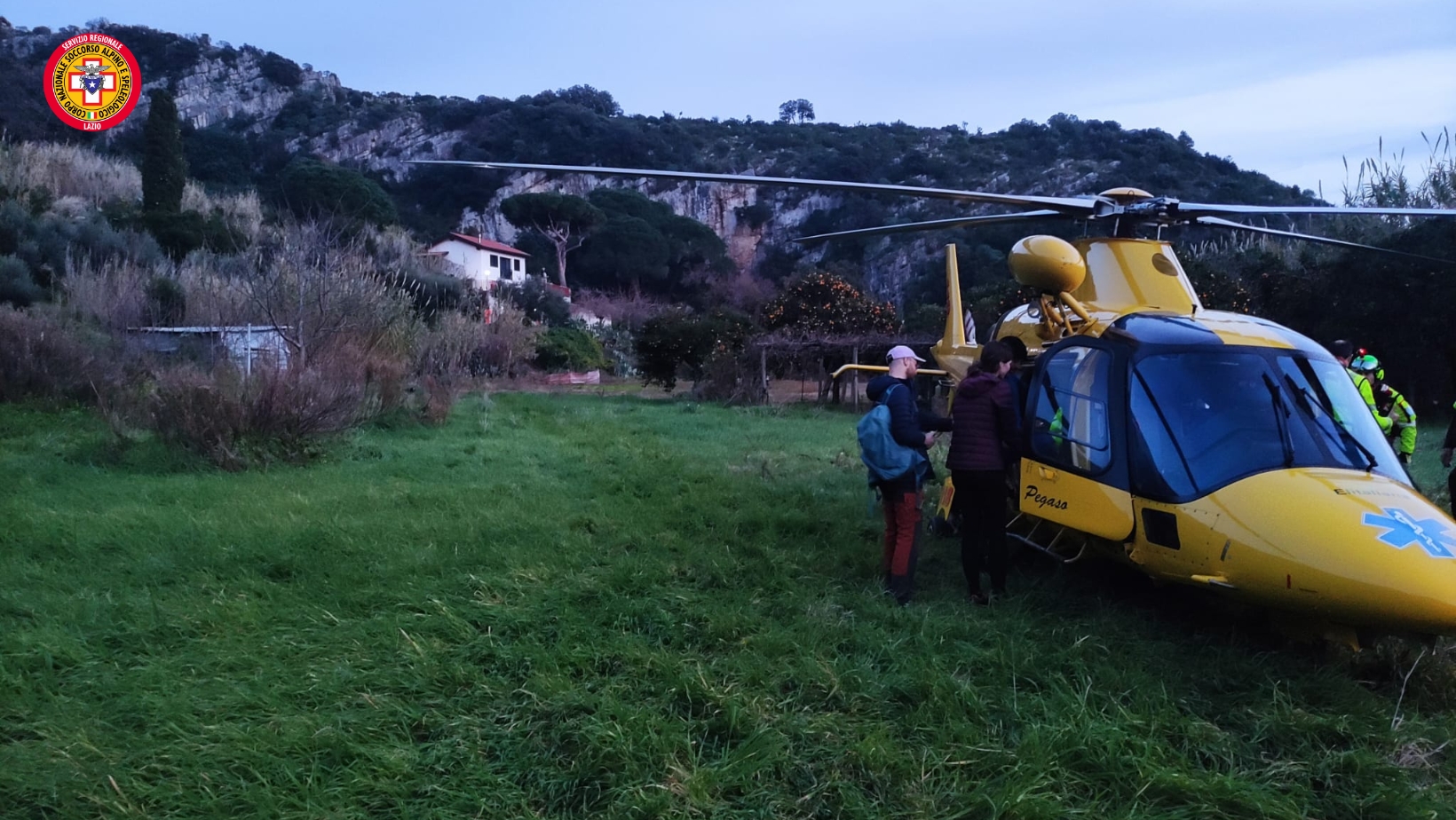 Soccorso Alpino del Lazio ed Elisoccorso intervengono a Rieti e Gaeta, per due escursionisti feriti. Video