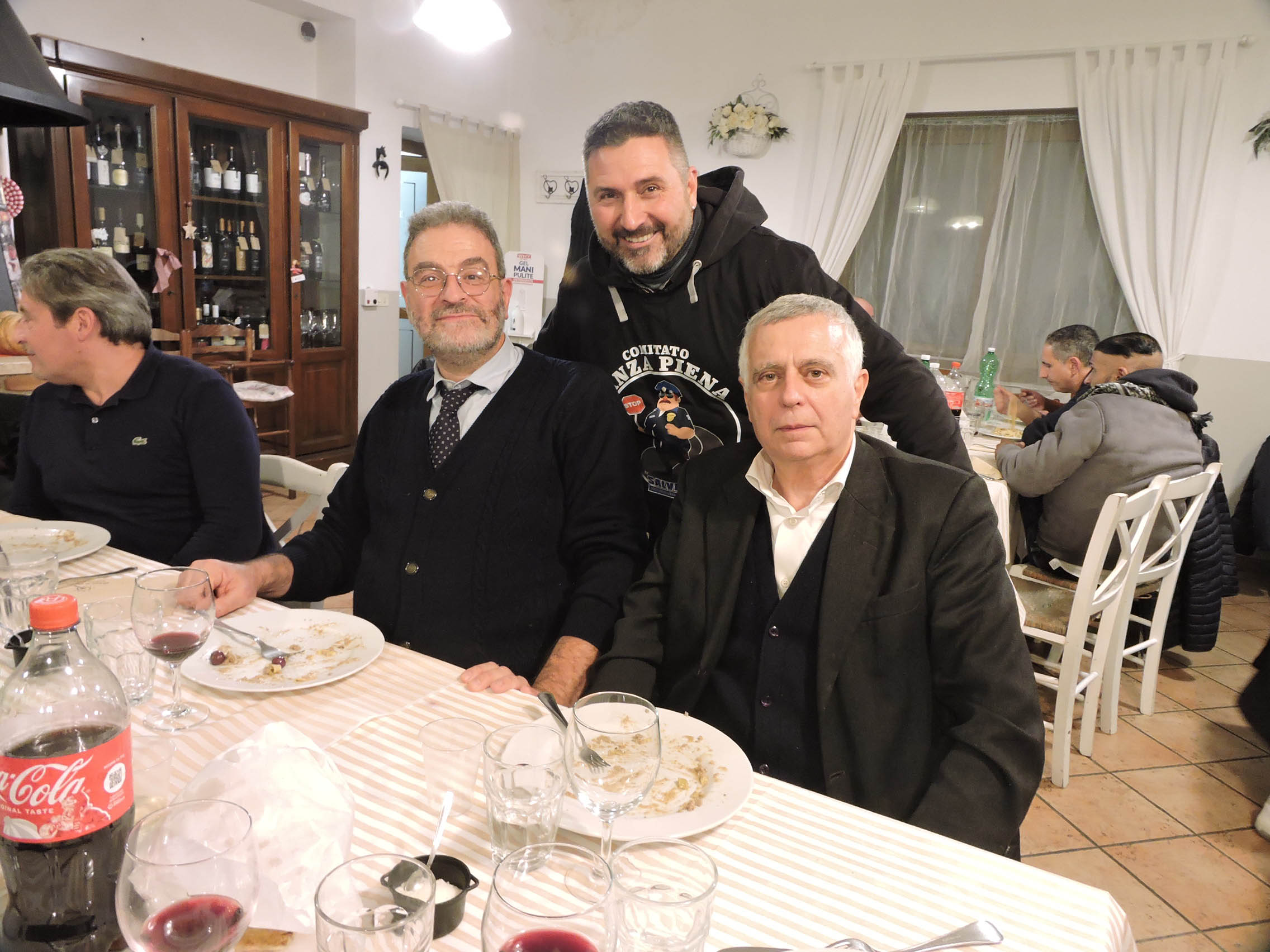 Velletri, “Cena Solidale” con le forze dell’ordine, soccorritori, avvocati, magistrati e il procuratore capo