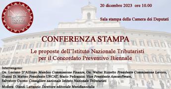 Tributaristi: conferenza stampa su proposte per il Concordato preventivo biennale